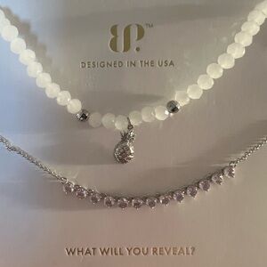 BP luxe layer necklaces saltwater memories